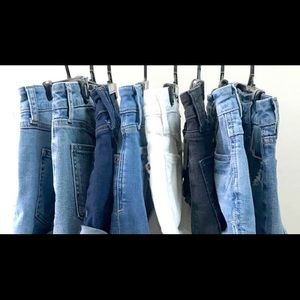 LARGE SELECTION OF JEANS AND SHORTS